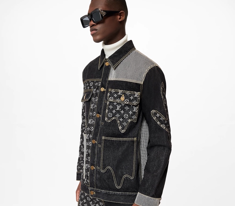 PAUSE or Skip: Louis Vuitton Monogram Denim Work Jacket