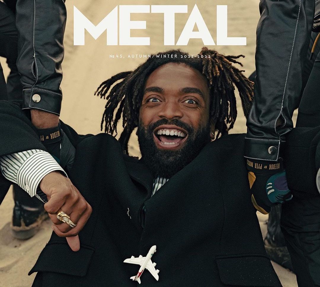 SPOTTED: Kerby Jean-Raymond Covers Metal Magazine