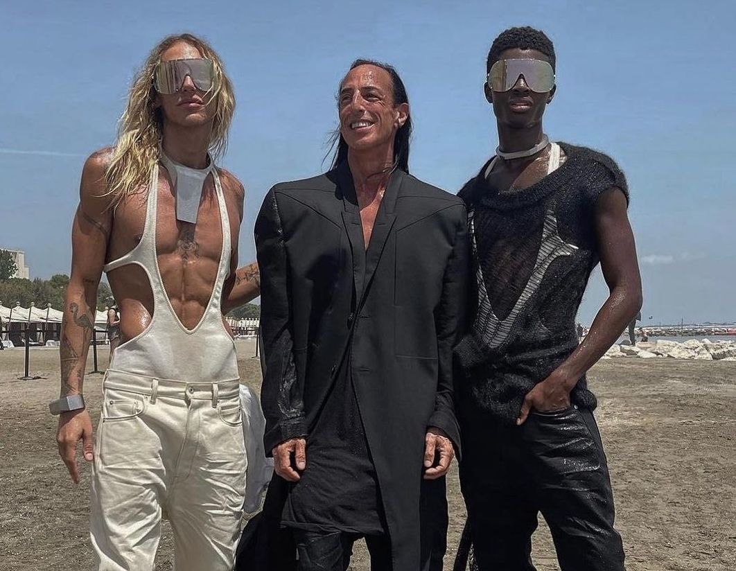 SPOTTED: Rick Owens with Alton Mason & Tyrone Dylan Susman