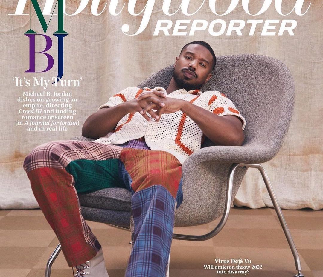 SPOTTED: Michael B Jordan dons Bode Hollywood Reporter Cover