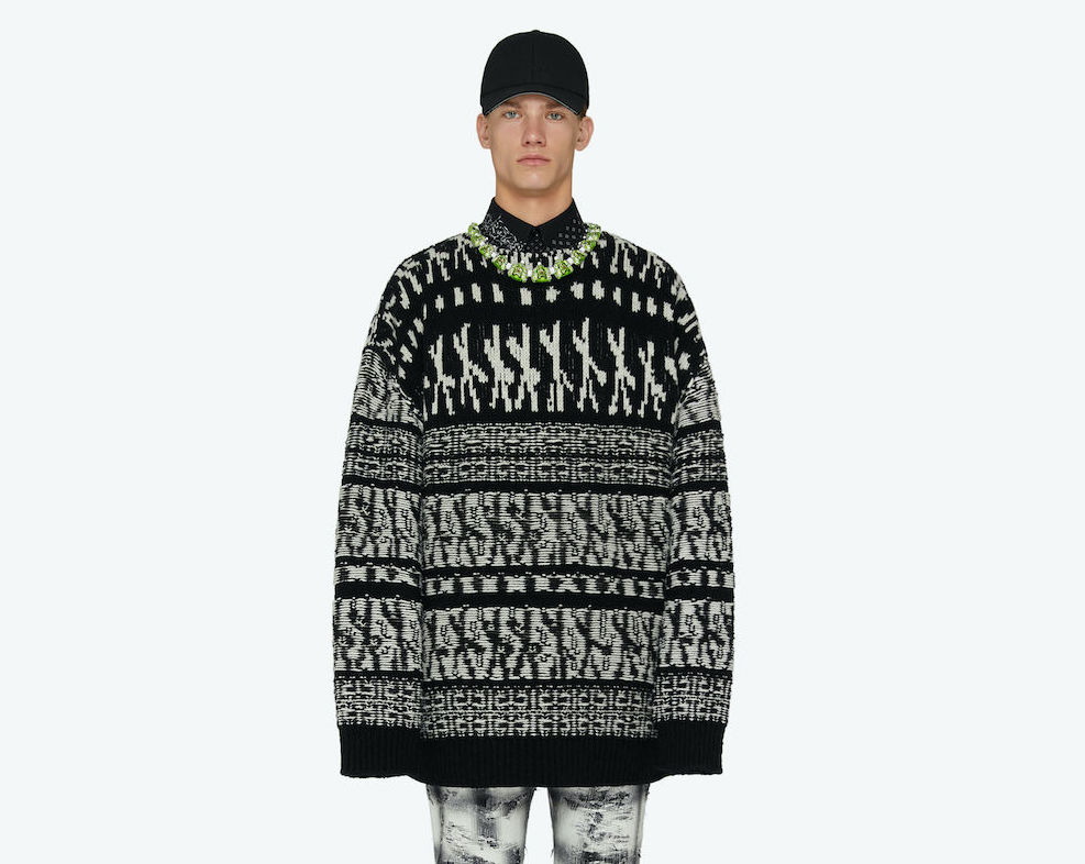 PAUSE or Skip: Givenchy Patchwork Wool Jumper