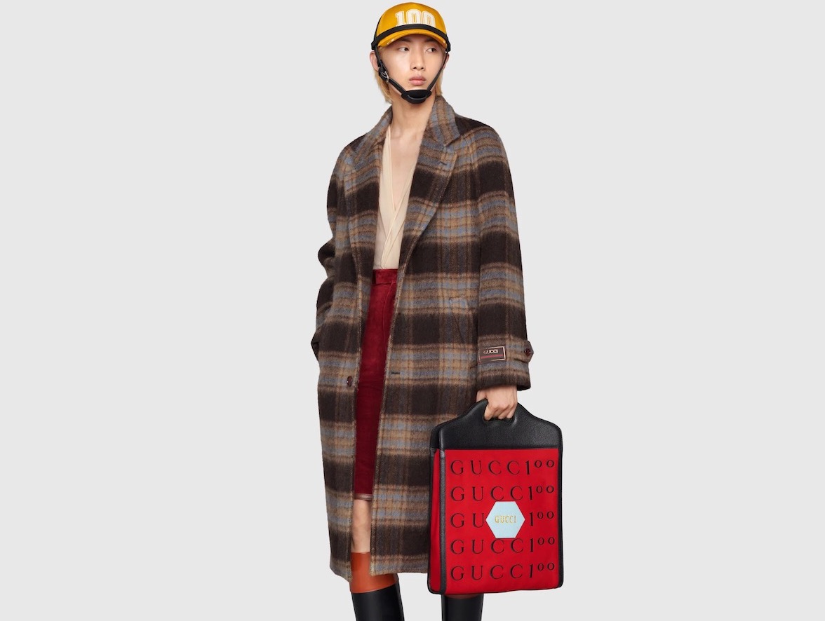 PAUSE or Skip: Gucci Check Wool Coat