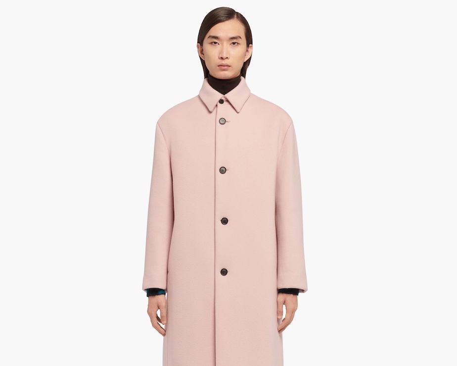 PAUSE or Skip: Prada Pink Wool Coat