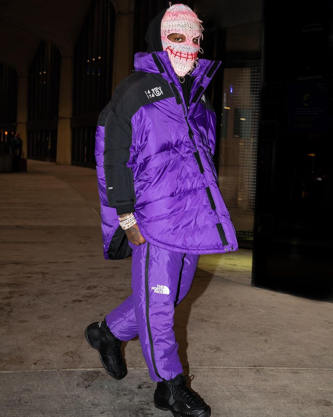 SPOTTED: Offset Stays Warm in The North Face x MM6 Maison Margiela