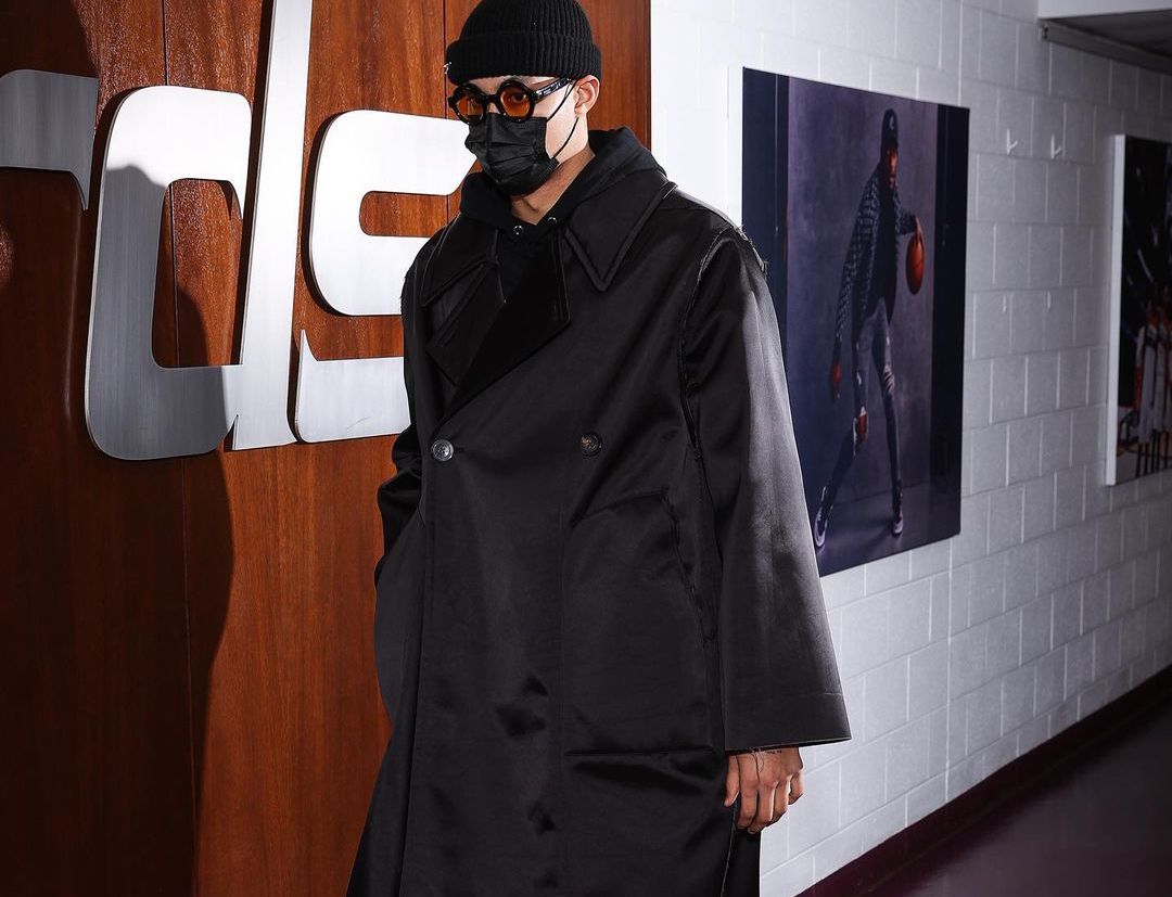 SPOTTED: Kyle Kuzma Opts for All-Black Rick Owens & Alexander McQueen