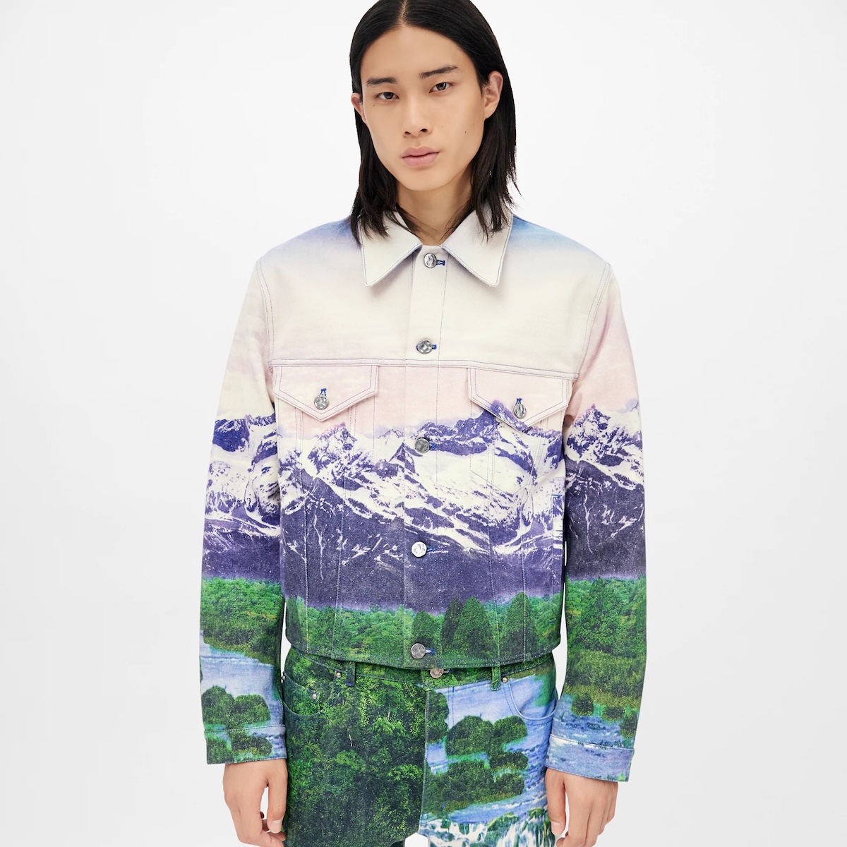 PAUSE or Skip: Louis Vuitton Landscape Denim Jacket – PAUSE Online