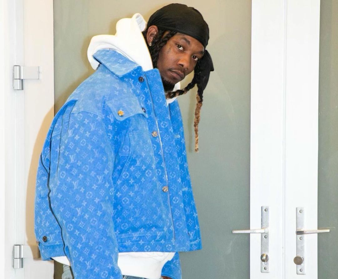 SPOTTED: Offset Keeps things Simple in Monogram Louis Vuitton