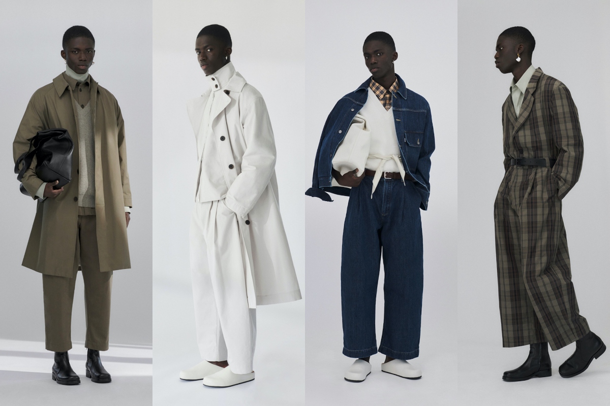 British label Studio Nicholson Debut Minimalist SS22′ Collection