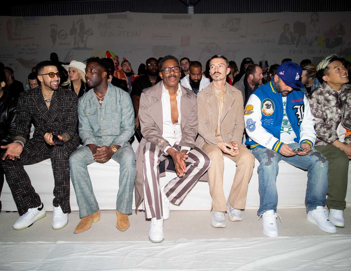 Front Row Attendees @ AMIRI’s Autumn/Winter 2022 Menswear Show