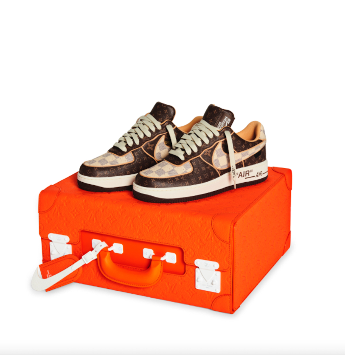 Virgil Abloh's Louis Vuitton X Nike Air Force 1 Collection Drops July 19