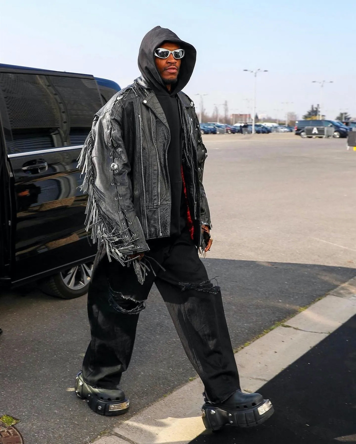 SPOTTED: A$AP Nast Wears Unreleased Balenciaga Crocs – PAUSE