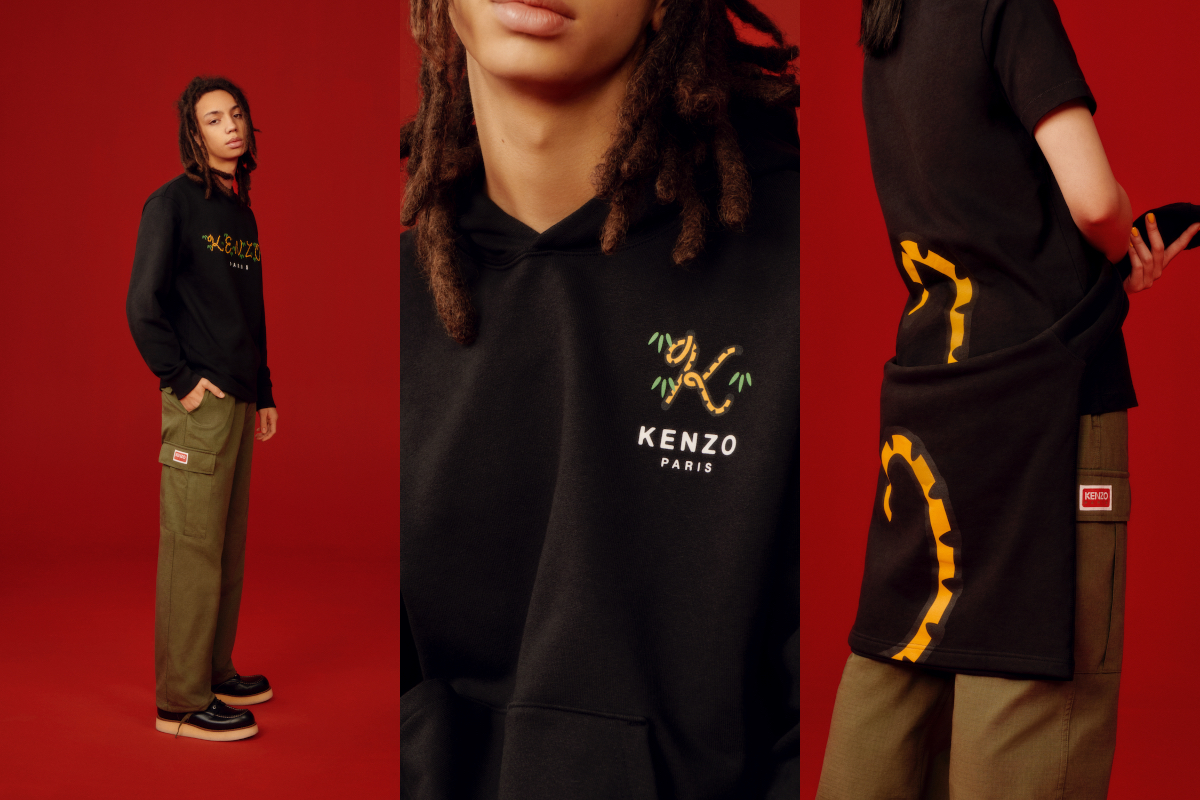 KENZO - KENZO Tiger Tail Collection exemplifies the