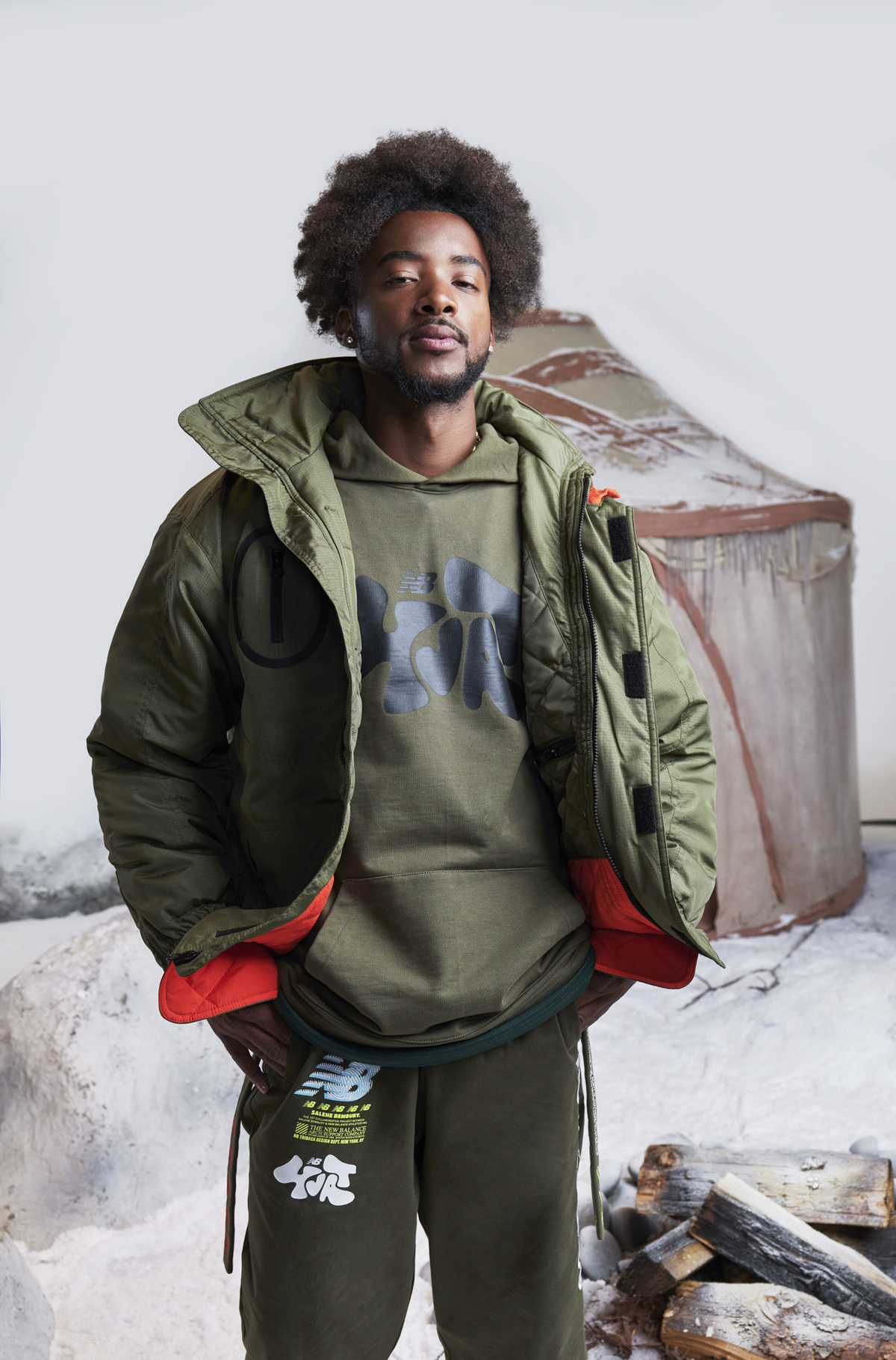 New Balance x Salehe Bembury Launch Collaborative Apparel