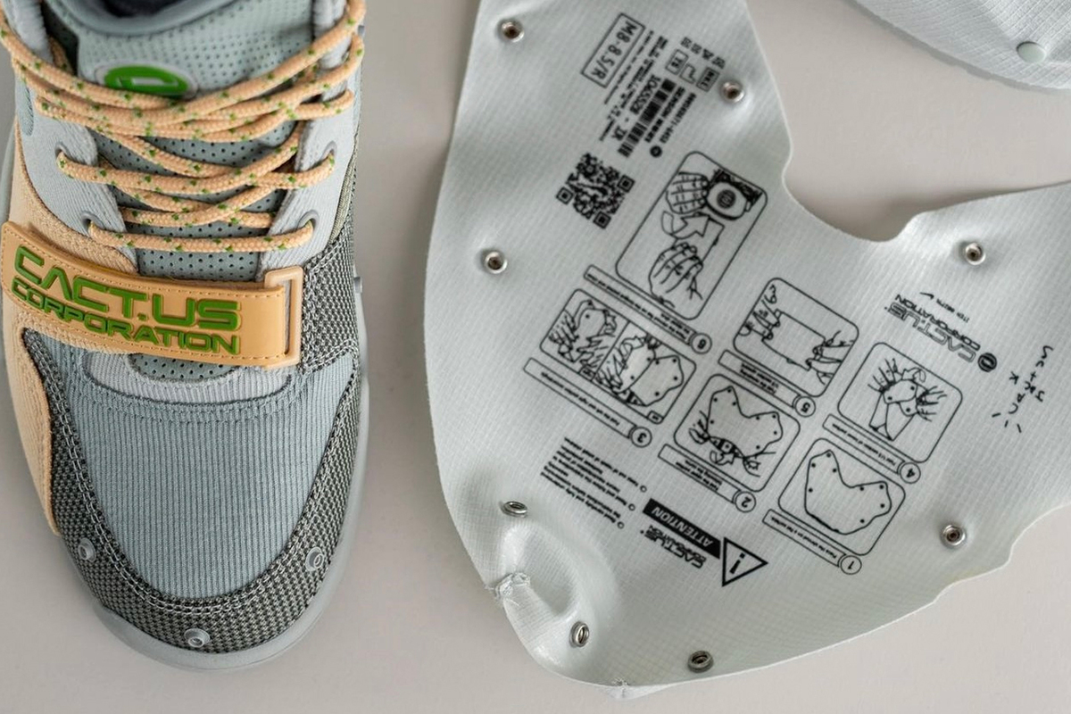 Travis Scott x Nike Air Trainer 1 Grey Haze Releases In May - Sneaker News