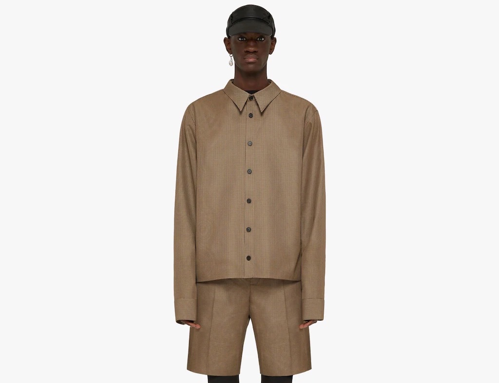 PAUSE or Skip: Givenchy Shirt and Shorts Houndstooth Set