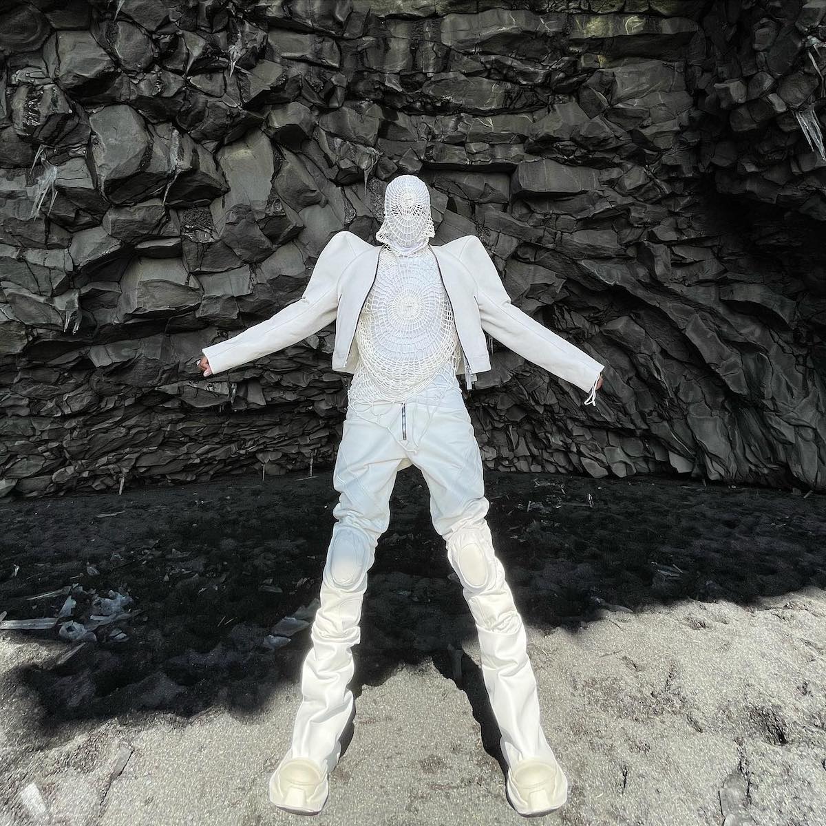 SPOTTED: Bloody Osiris Looks Heaven Sent Wearing Triple White Louis Vuitton  Look – PAUSE Online