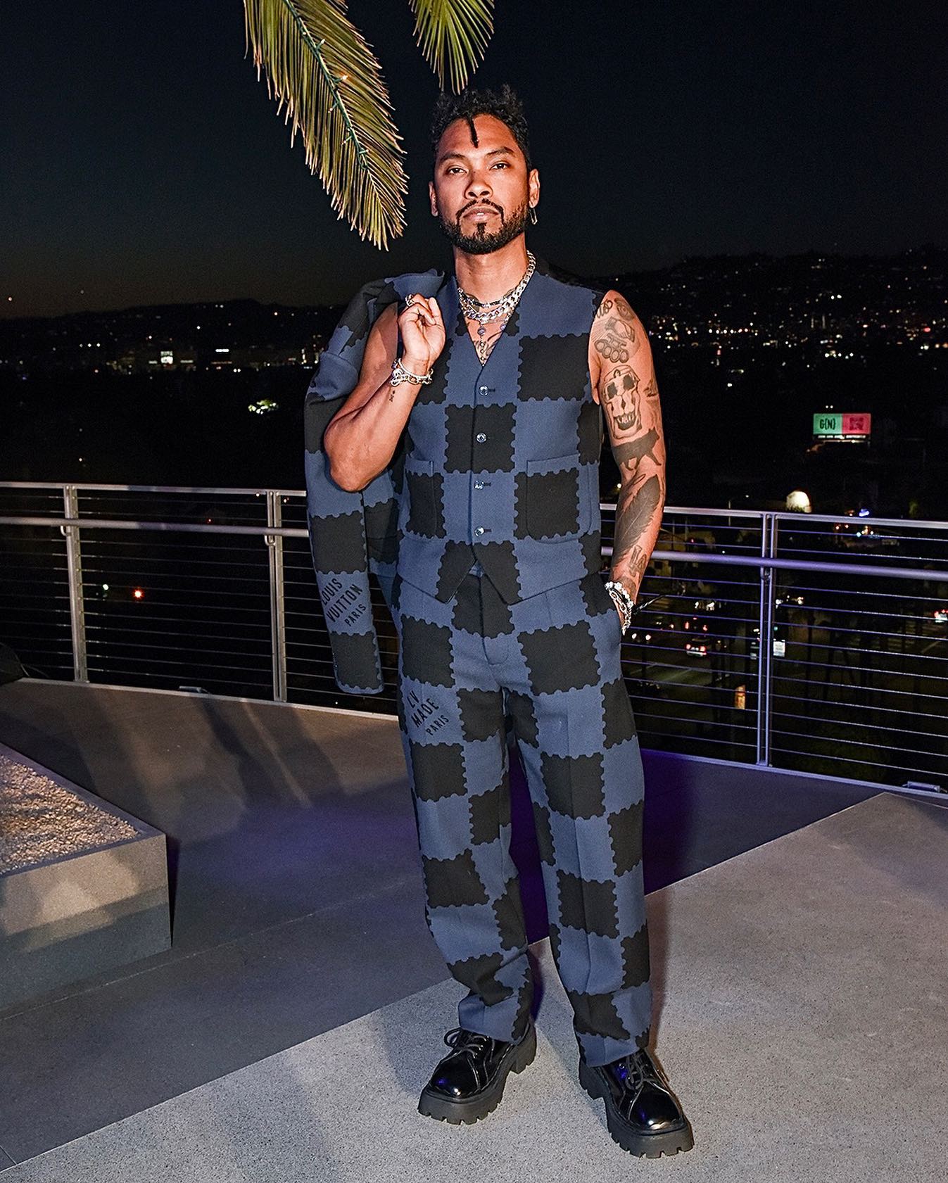 SPOTTED: Miguel dons Louis Vuitton to 'City of Stars' Fragrance Launch –  PAUSE Online