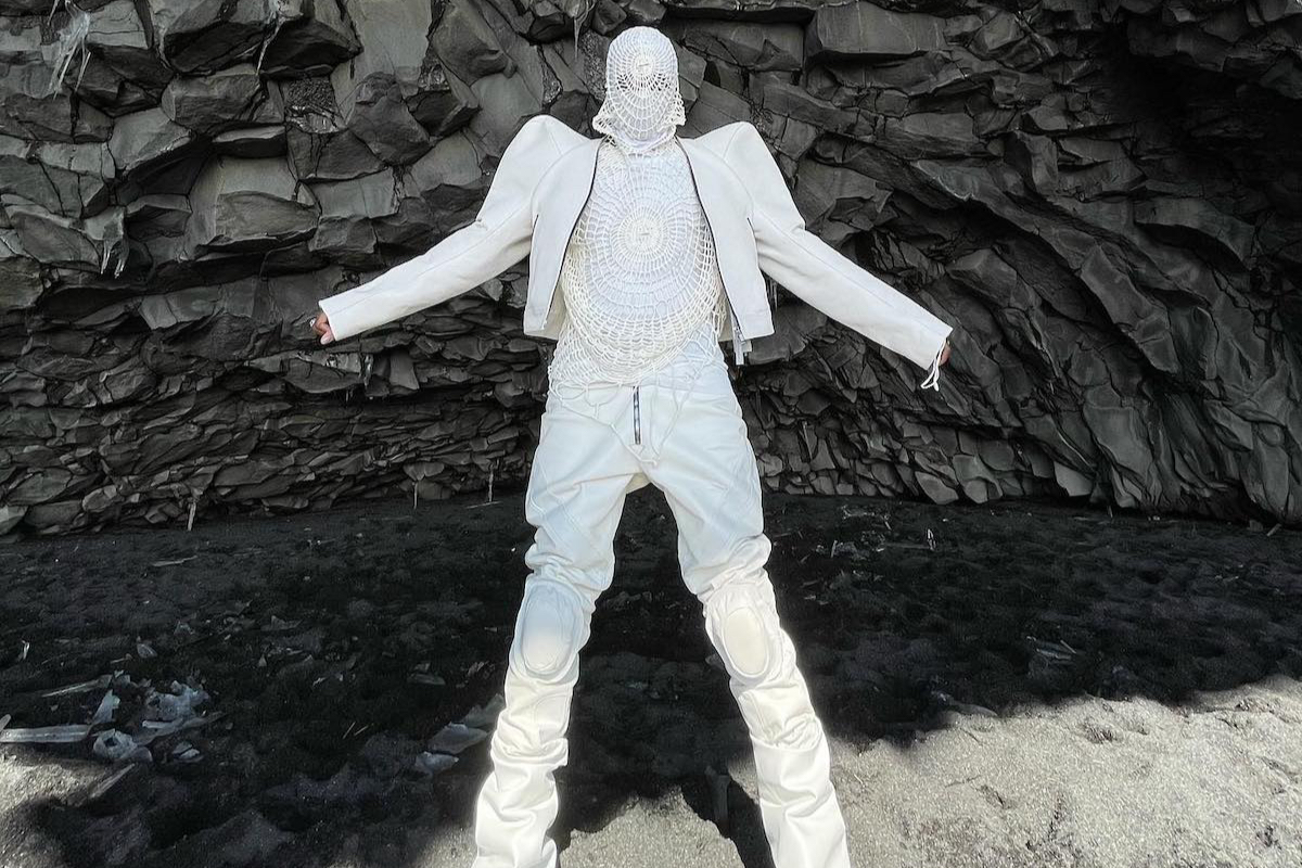 SPOTTED: Bloody Osiris Looks Heaven Sent Wearing Triple White