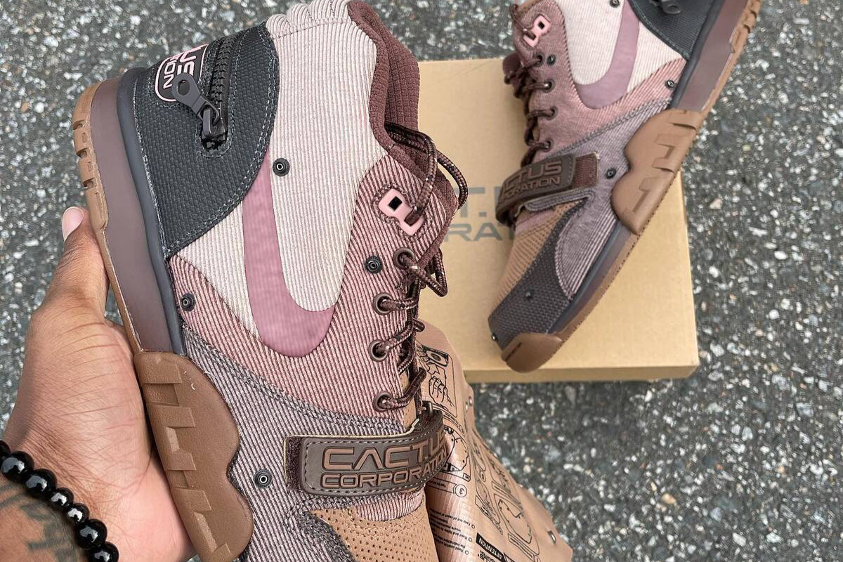 Unofficial Images Surface of Travis Scott x Nike Air Trainer 1 ...