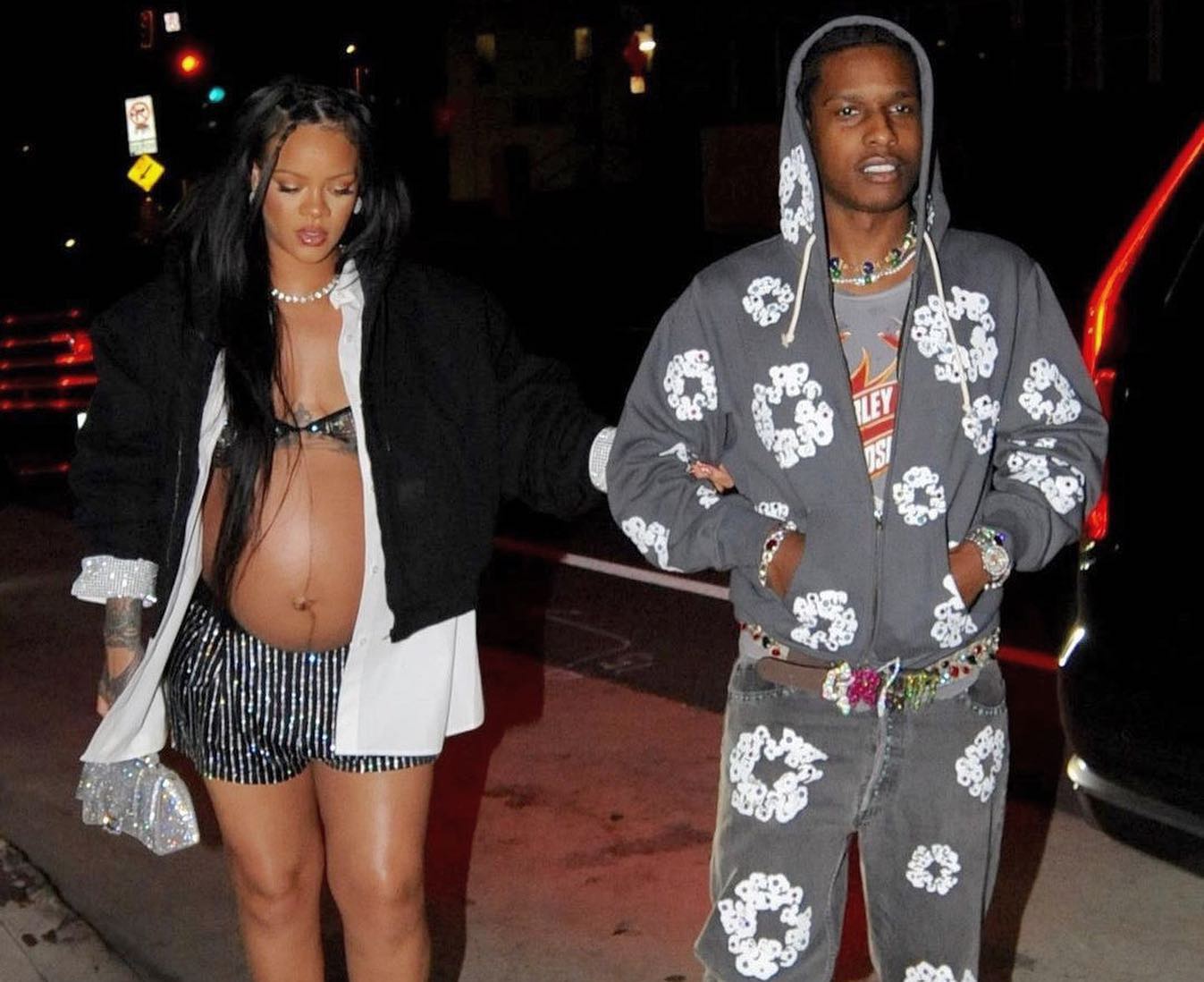 SPOTTED: ASAP Rocky & Rihanna Step Out in Los Angeles