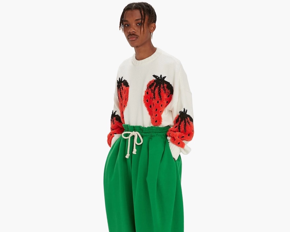 PAUSE or Skip: J.W. Anderson Tapered Baggy Trousers