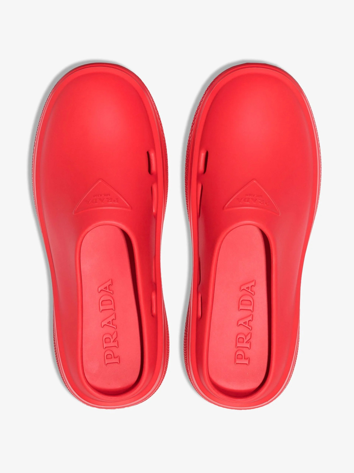 Prada ruby sales slippers