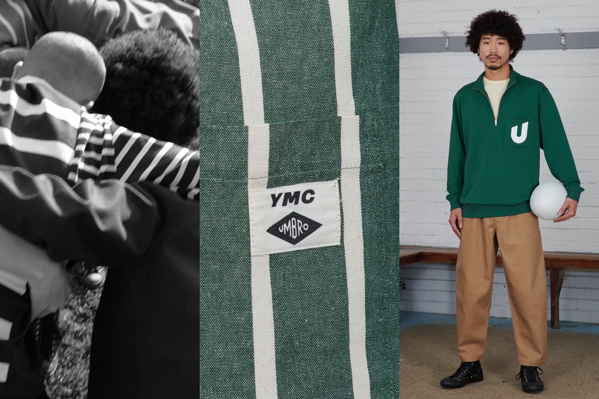 YMC & Umbro Unveil Collaborative Rugby-Inspired Collection