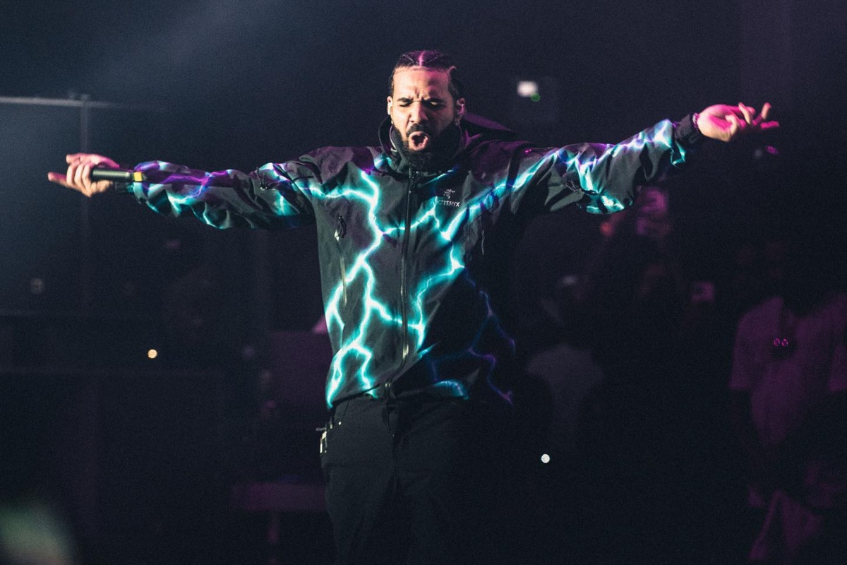 SPOTTED: Drake Makes Surprise Appearance at Festival Metro Metro in Custom Arc’teryx
