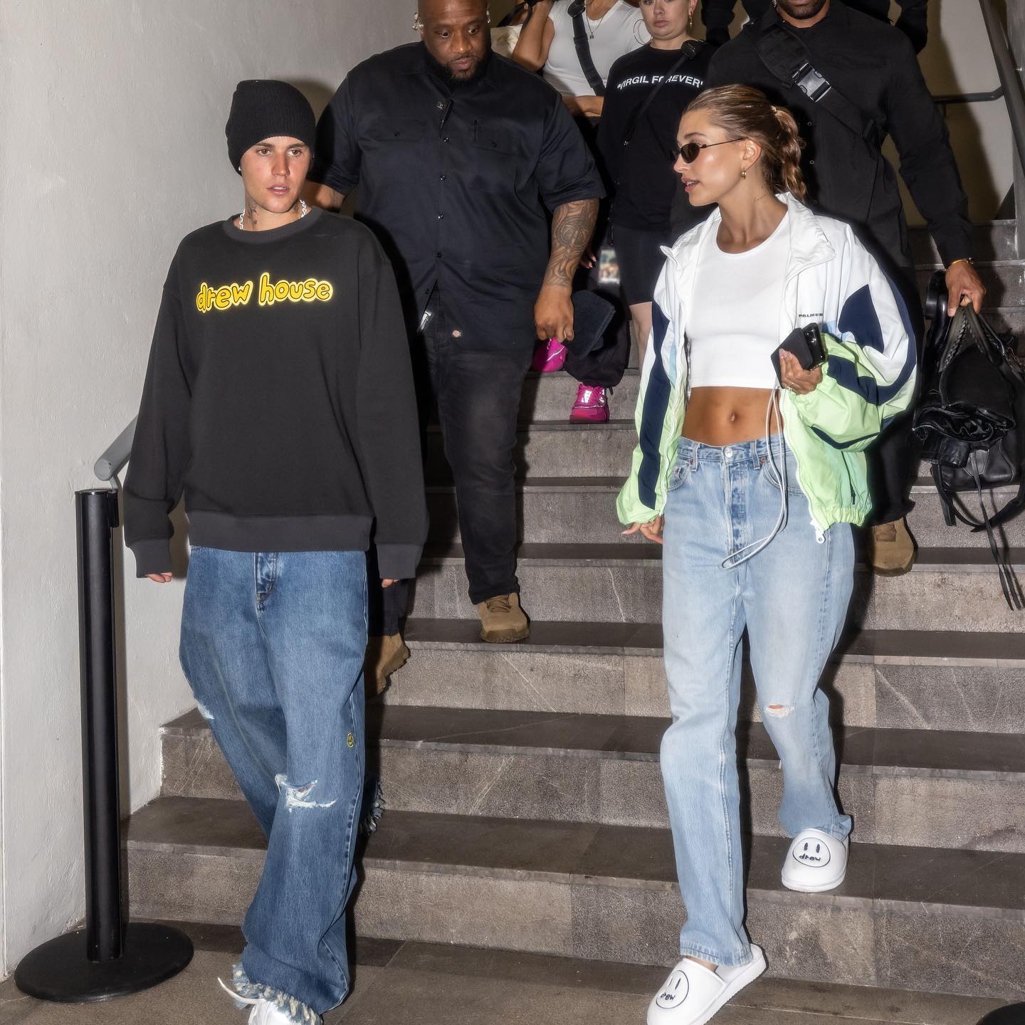 SPOTTED: The Biebs Steps out in Drew House, Louis Vuitton