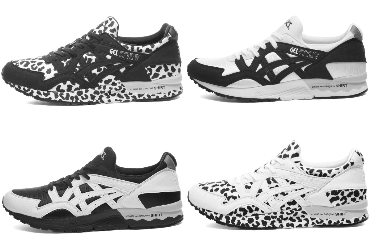 Comme des Gar ons SHIRT ASICS Release GEL LYTE V Sneaker Pack