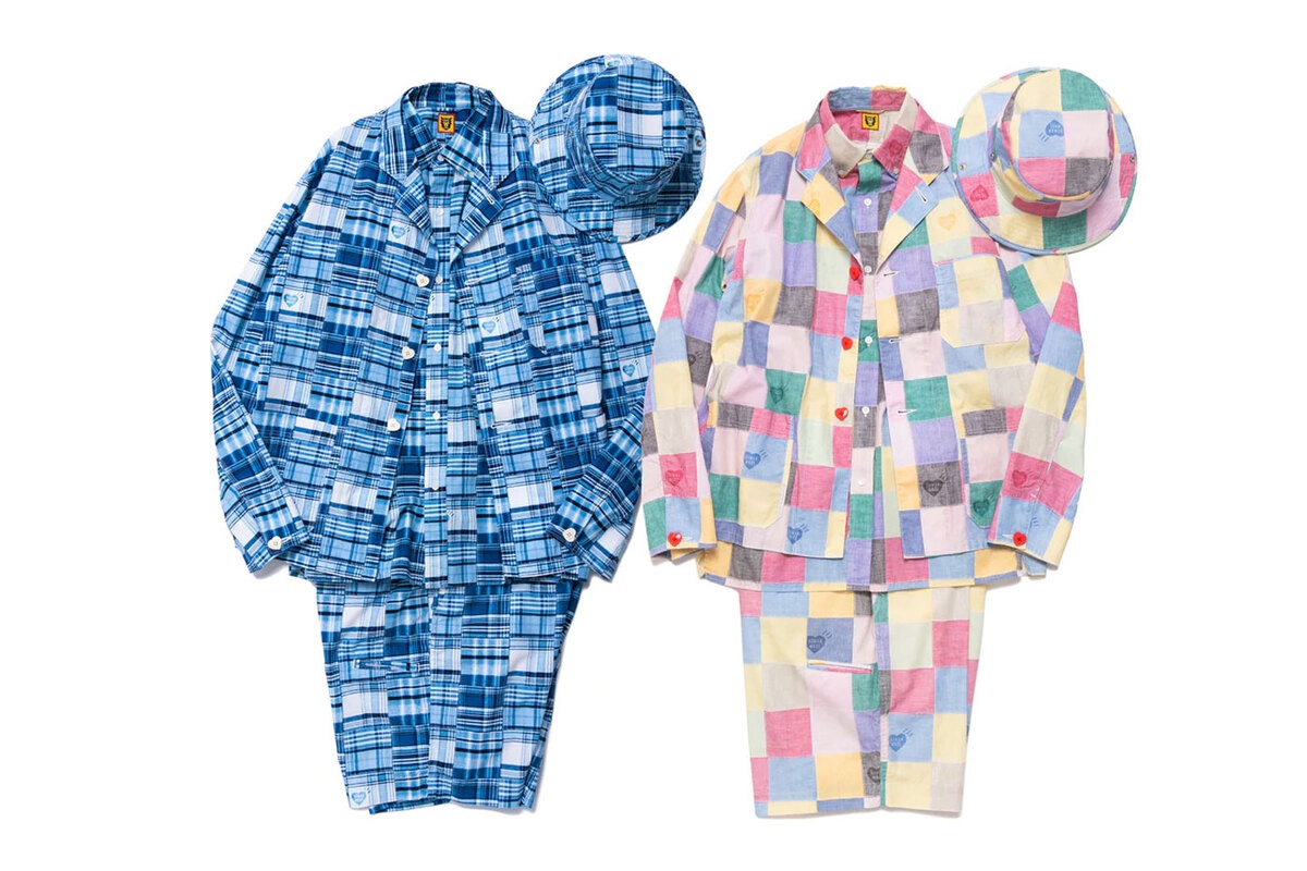 Human Made Drops “PATCHWORK CHECK” Clothing Capsule