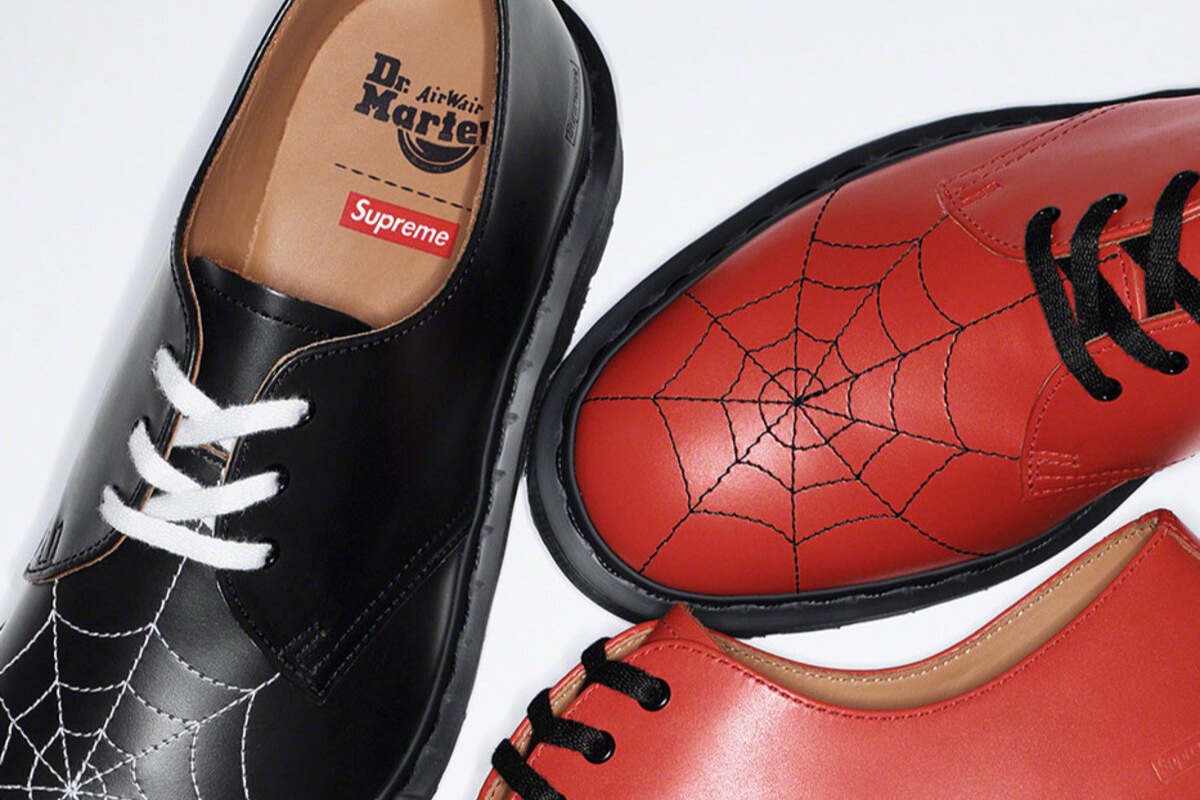 Supreme & Dr. Martens Join Forces for Spring 2022 Footwear Range