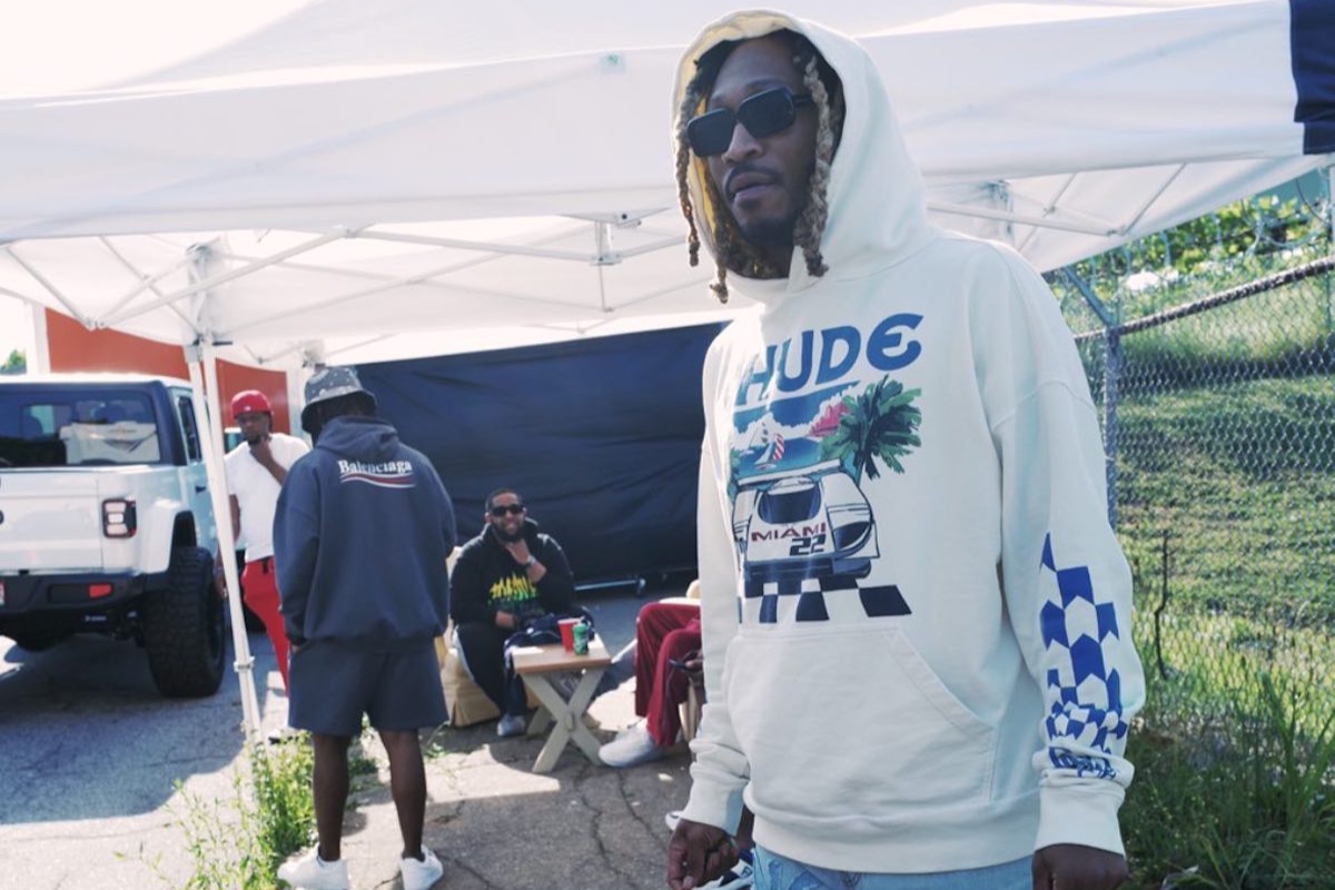 SPOTTED: Future Goes for a Casual Flex in Rhude & Lanvin