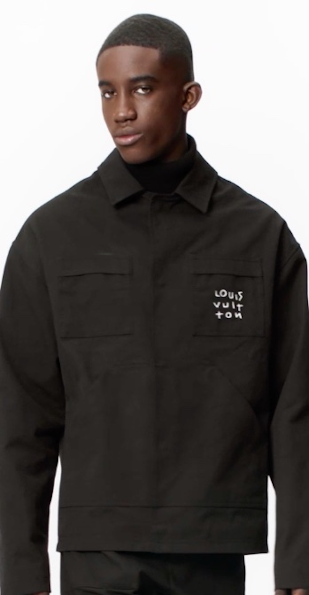 Louis Vuitton 2022 LV Spread Technical Overshirt Jacket w/ Tags - Black  Outerwear, Clothing - LOU597460