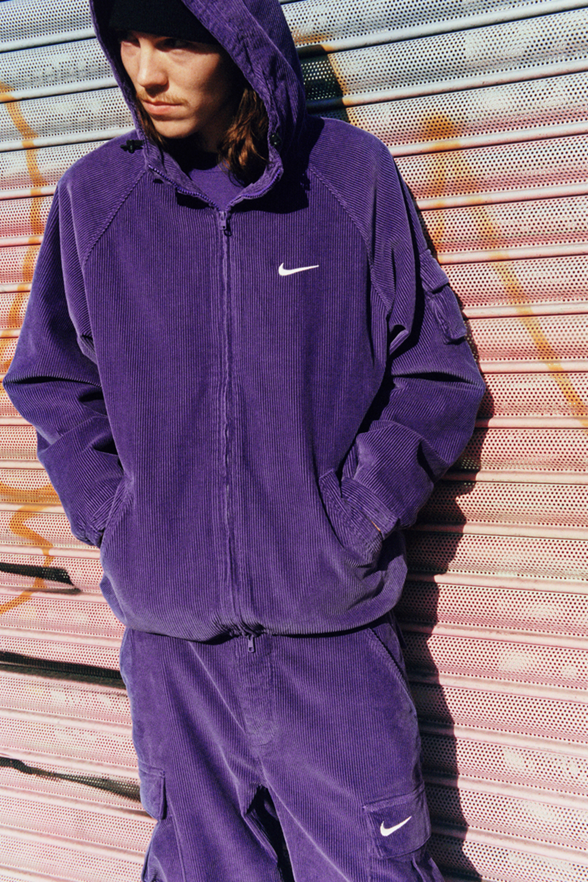 Supreme Nike Hooded Sport Jacket Purple M - 通販