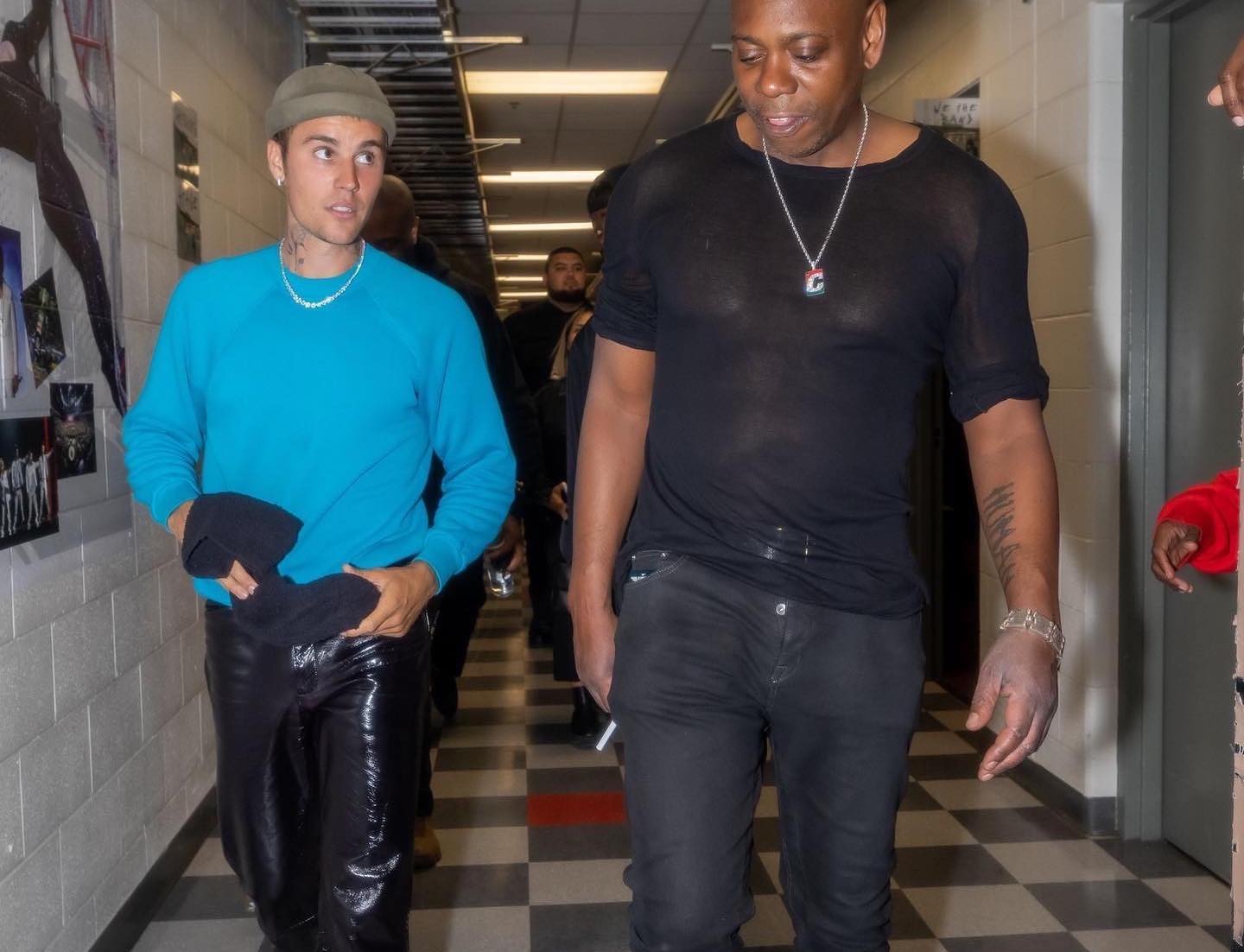 SPOTTED: Justin Bieber Backstage in Balenciaga & Blue