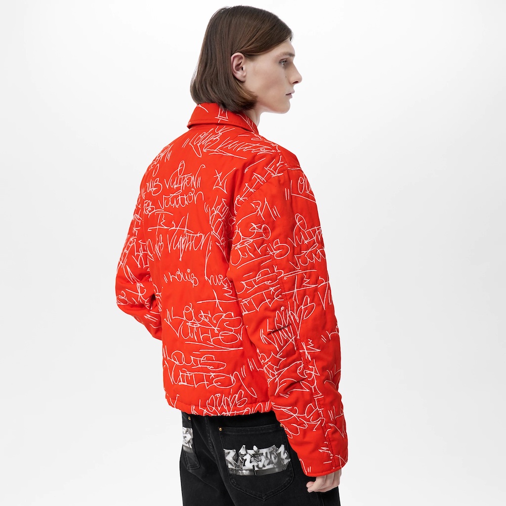 PAUSE or Skip: Louis Vuitton Embroidered Denim Bomber