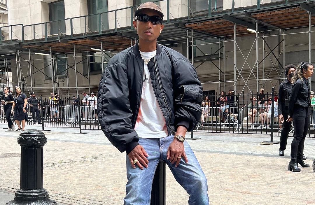 SPOTTED: Pharrell Williams attends Balenciaga NYC Show