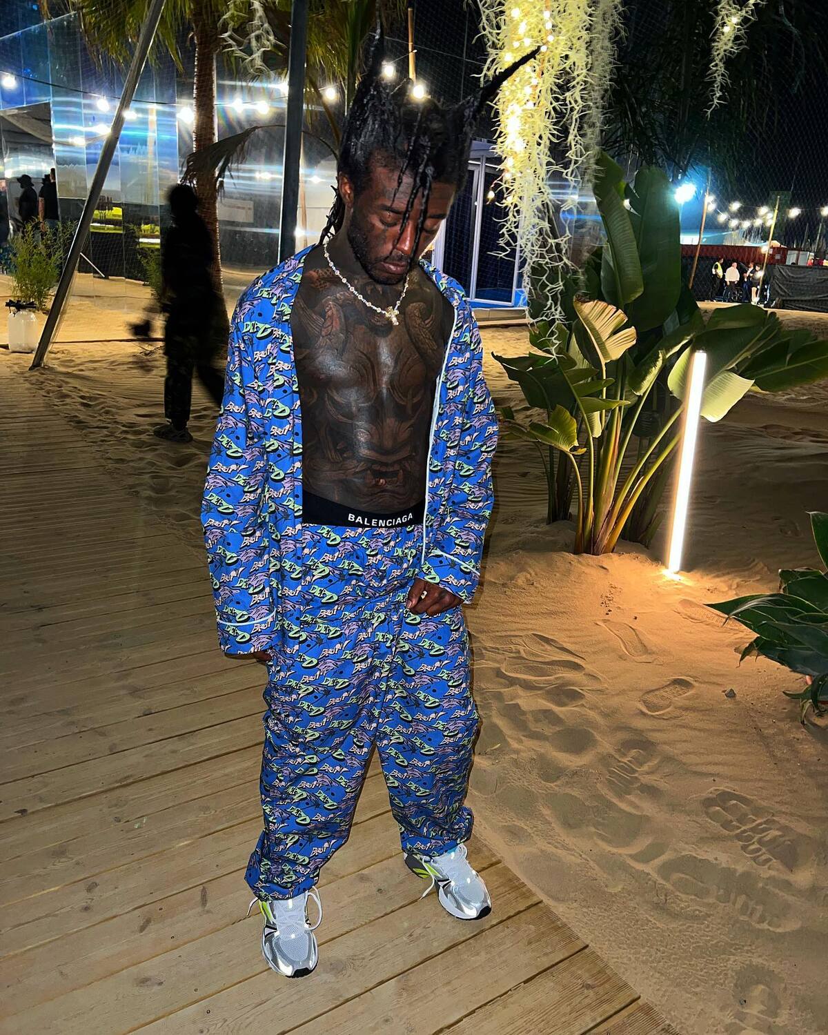 Spotted Lil Uzi Vert Matches It Up At Rolling Loud Portugal In