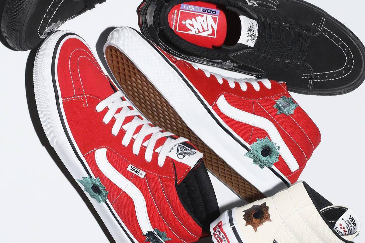 Supreme Vans Skate Grosso Mid Era Release Date