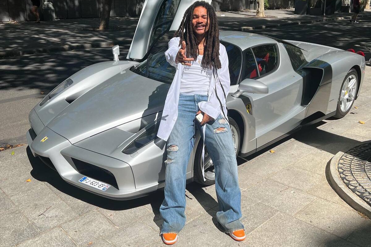 SPOTTED: Luka Sabbat Lives the Fast Life in Paris Wearing Virgil Abloh x Louis Vuitton x Nike AF1’s