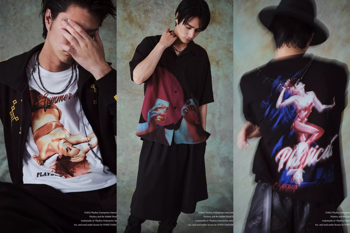 Yohji Yamamoto & Playboy Come Together for New Collection