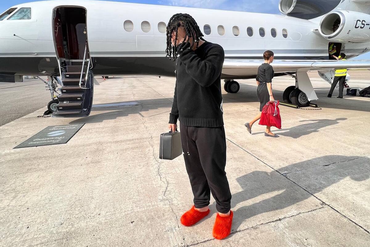 SPOTTED: Trippie Redd Flies High in Marni & Palm Angels