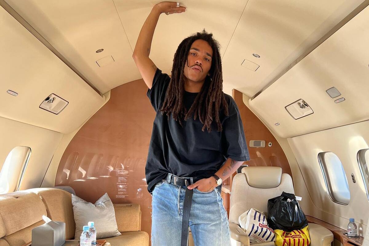 SPOTTED: Luka Sabbat Takes Flight to Morocco in Balenciaga