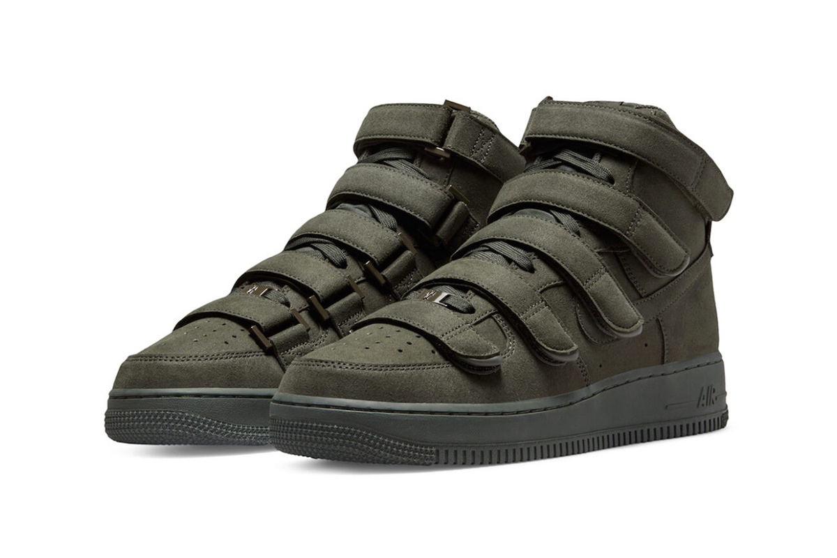 Official Images Arrive for Billie Eilish x Nike Air Force 1 High “Sequoia”