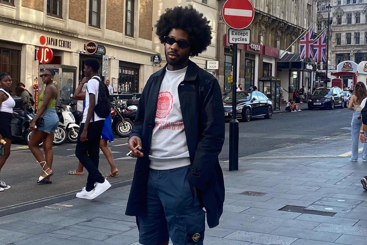 SPOTTED: Brent Faiyaz Takes Over London in JJJJound & Stone Island