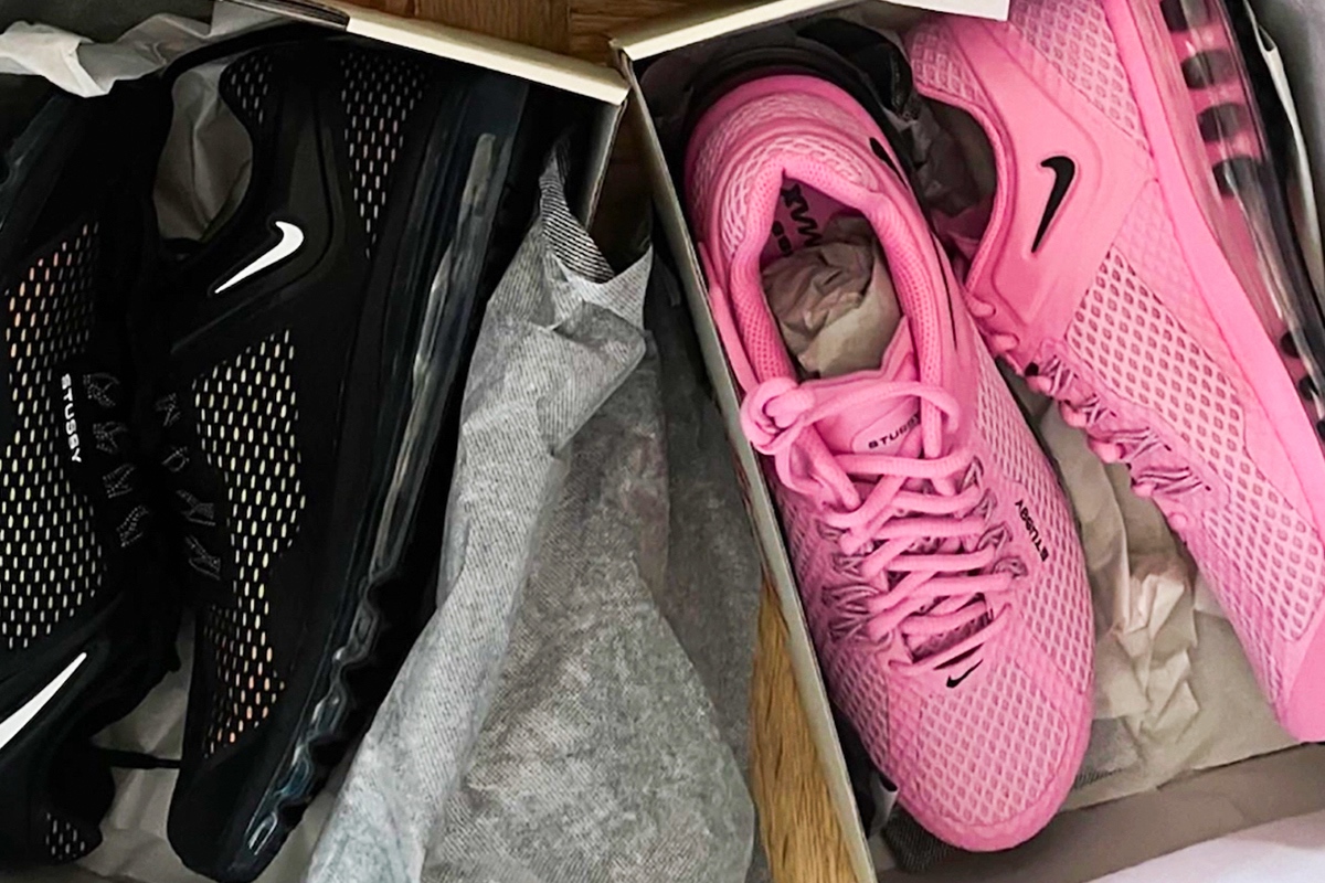 Unofficial Imagery Surfaces for Stüssy x Nike Air Max 2015 “Black” & “Pink”