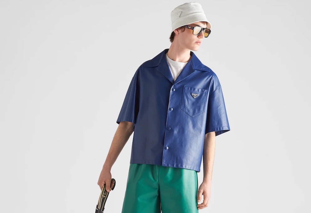 PAUSE or Skip: Prada Nappa Leather Shirt