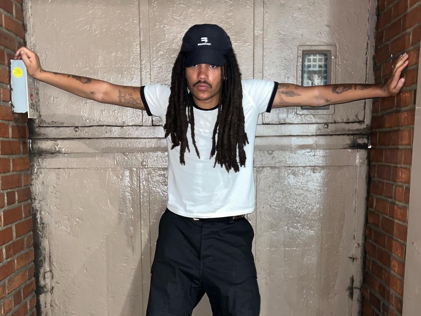SPOTTED: Luka Sabbat is Back with Another Black & White Ensemble