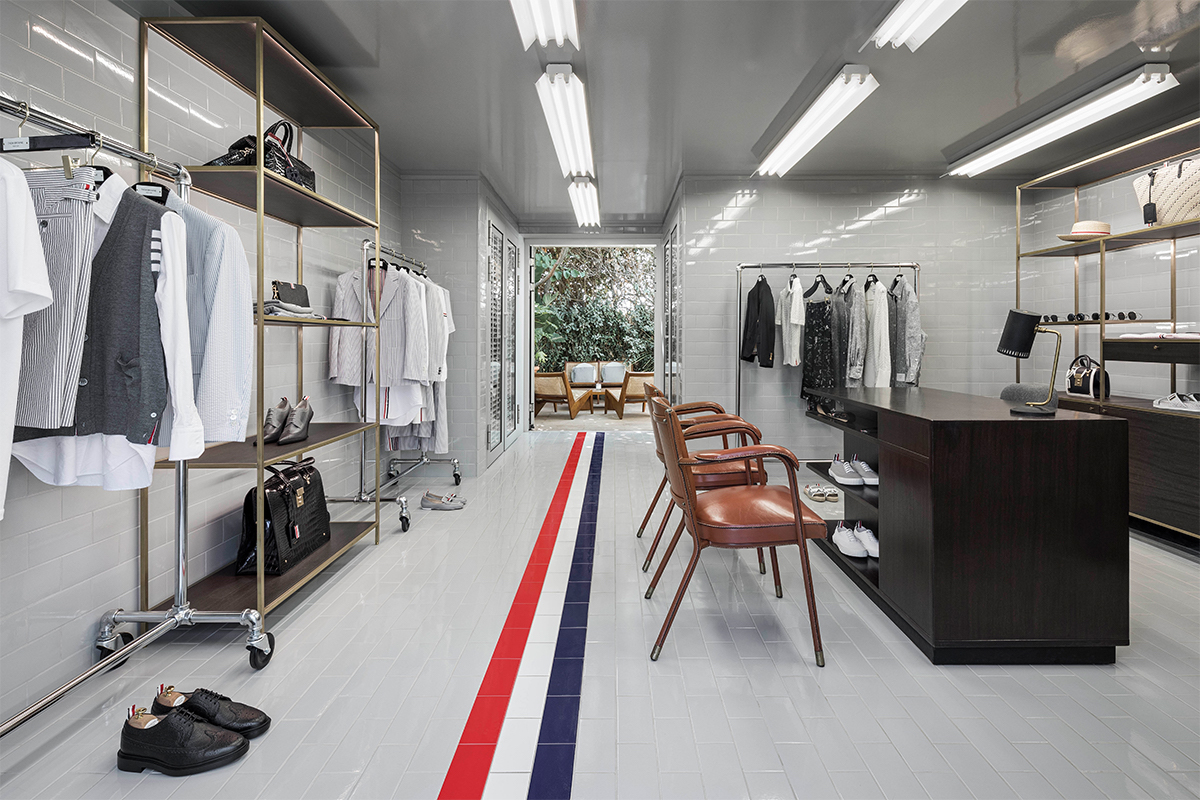 Inside Thom Browne’s First-Ever French Physical Retail Location